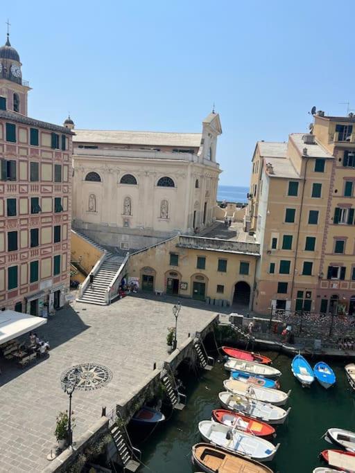 Attico Sul Porticciolo Antico Di Camogliアパートメント エクステリア 写真